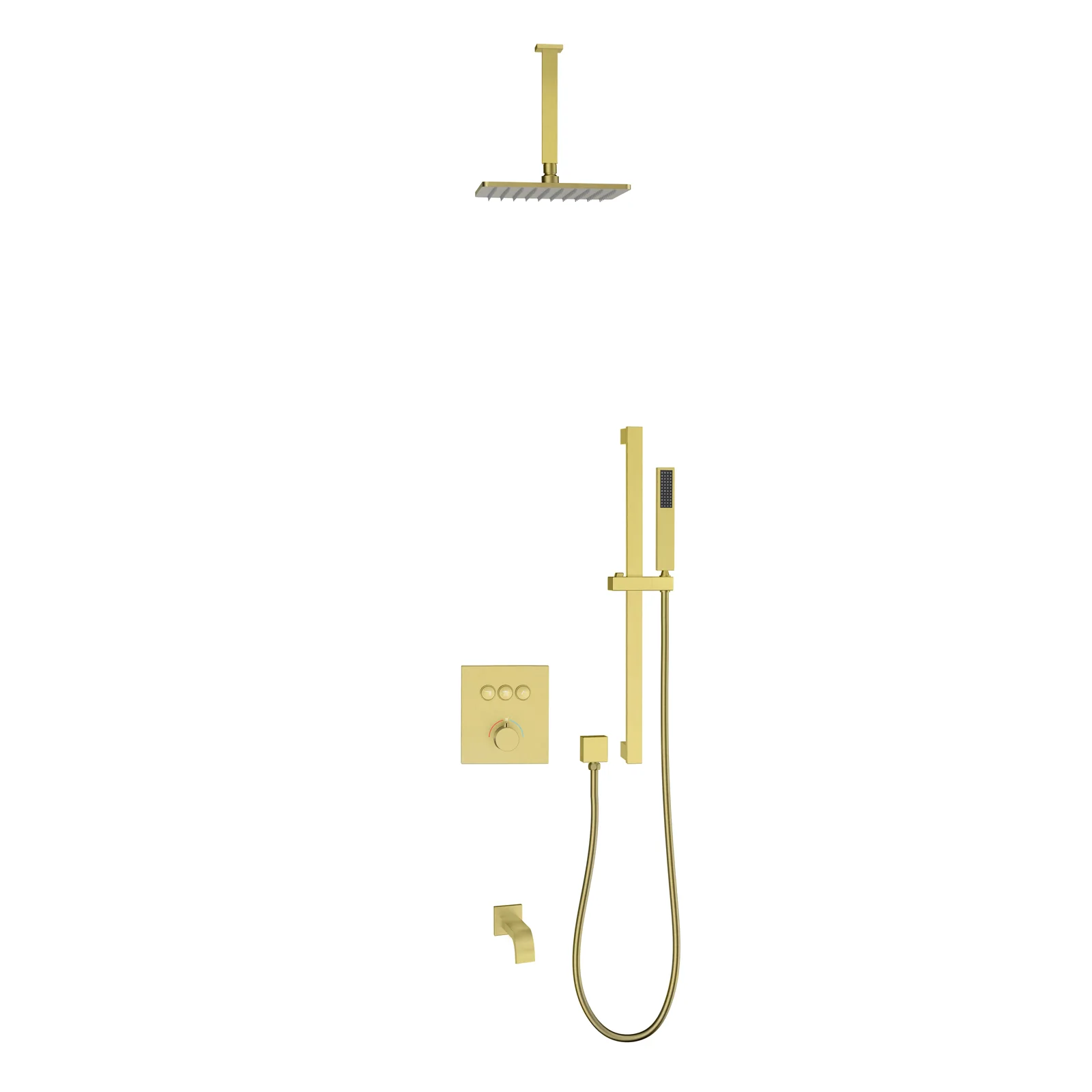 8001A-2J-HX Concealed Shower System detail 3