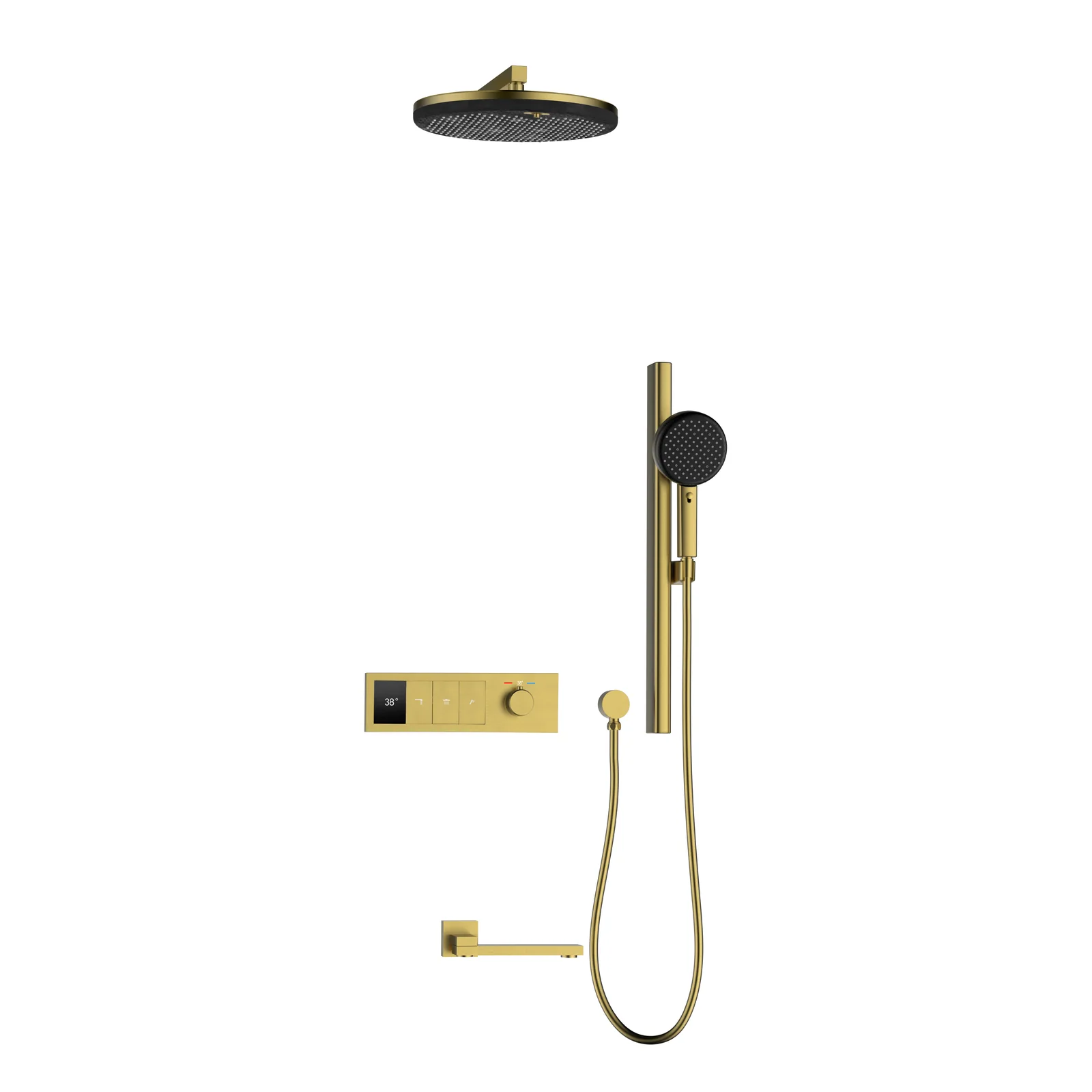 8005A-5Z Concealed Shower System detail 3