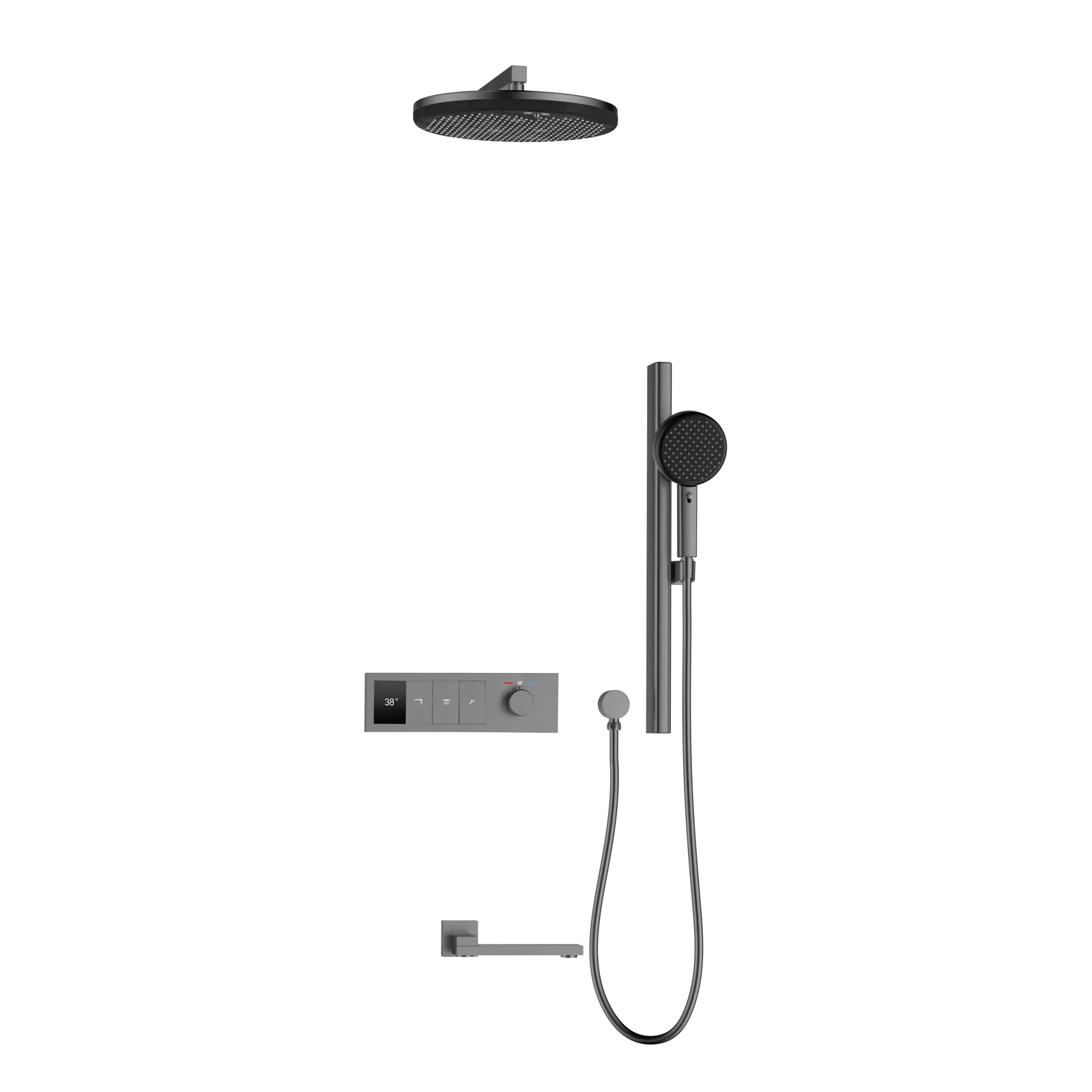 8005A-5Z Concealed Shower System detail 5