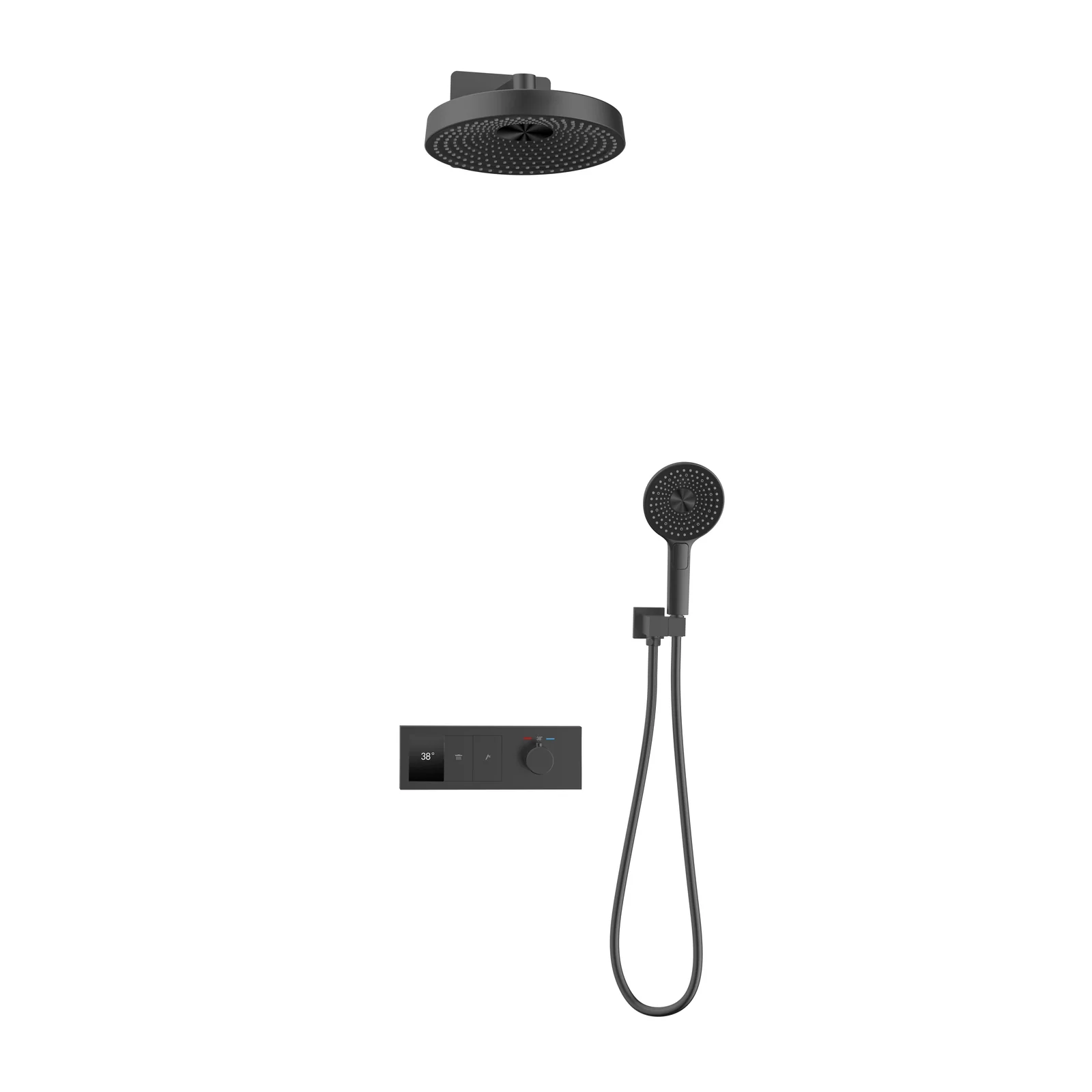 8005B-5Z Concealed Shower System detail 2