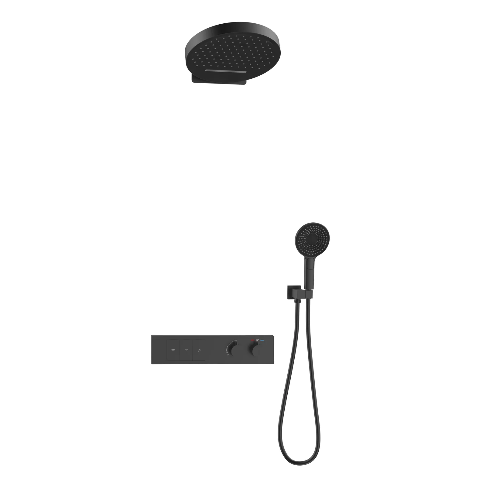 8006B-1T Concealed Shower System detail 2