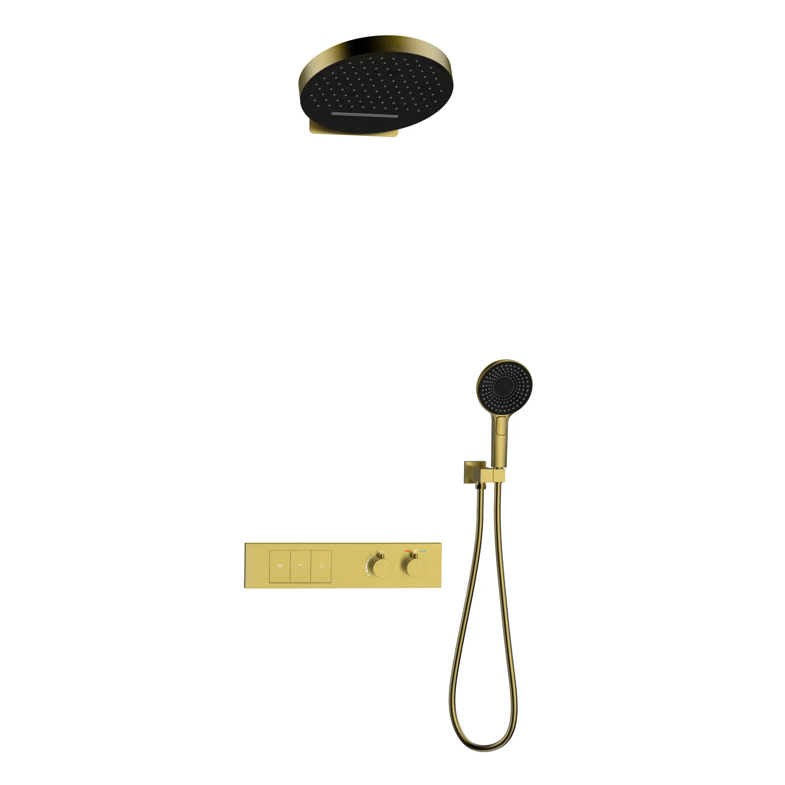 8006B-1T Concealed Shower System detail 3