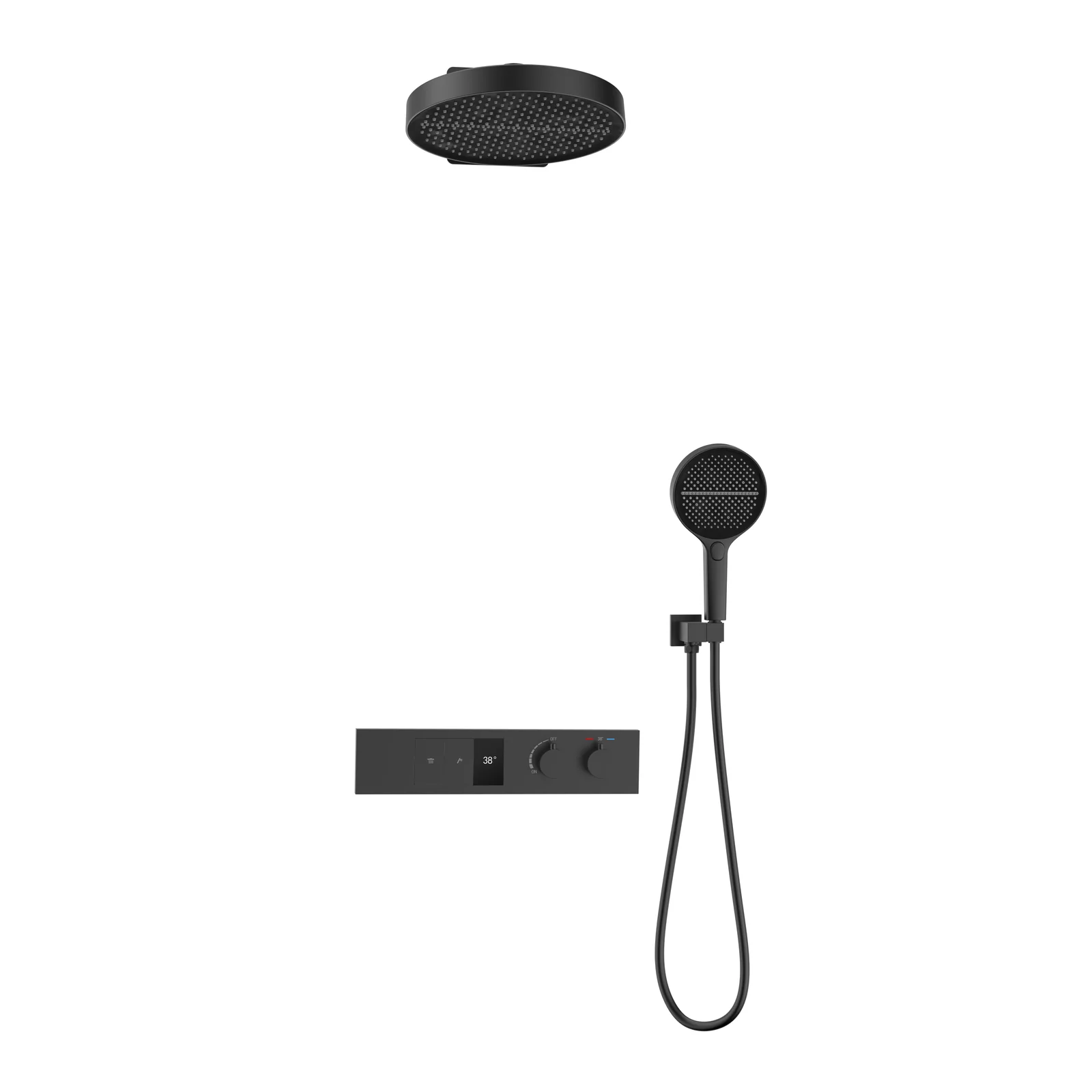 8006C-1F Concealed Shower System detail 2