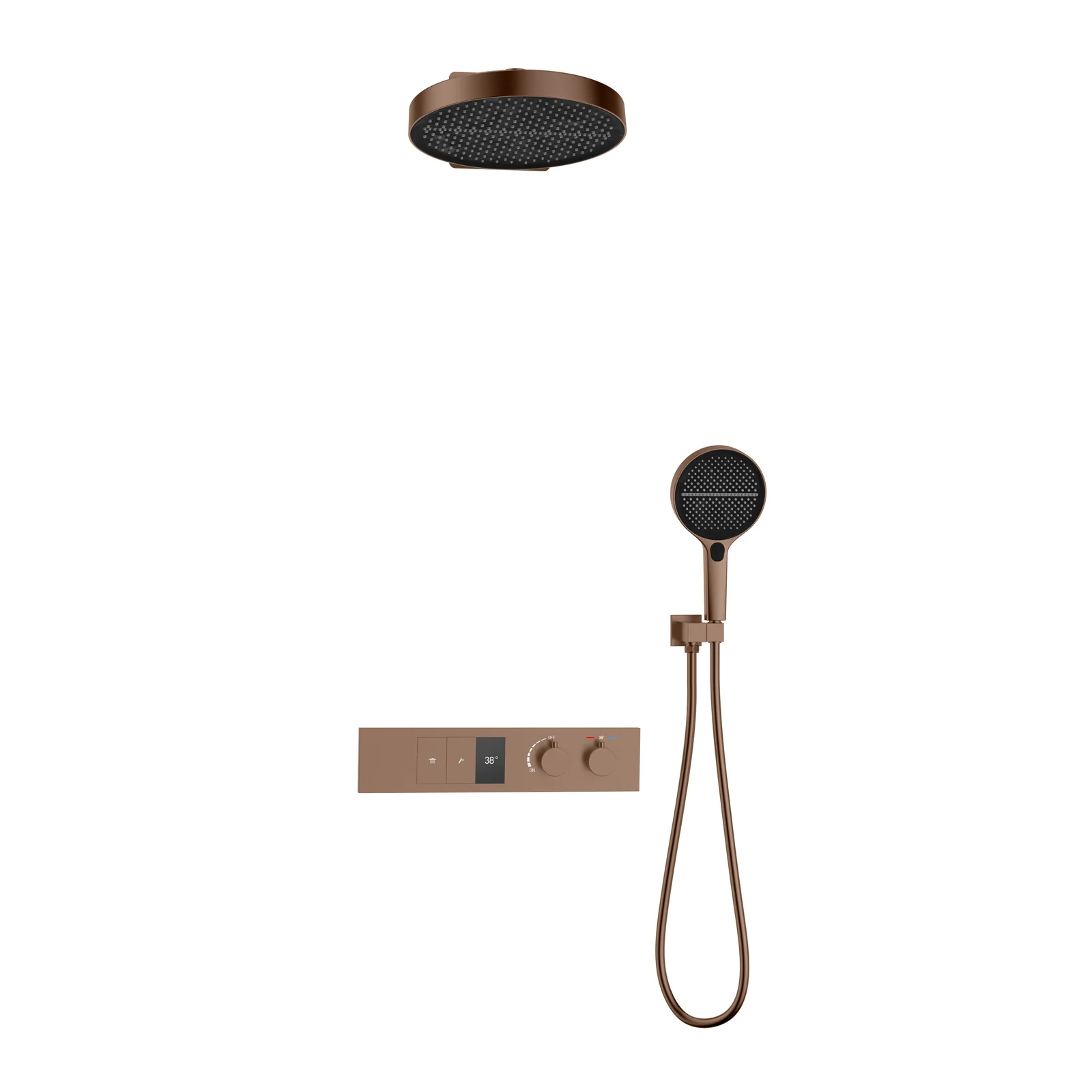 8006C-1F Concealed Shower System detail 4