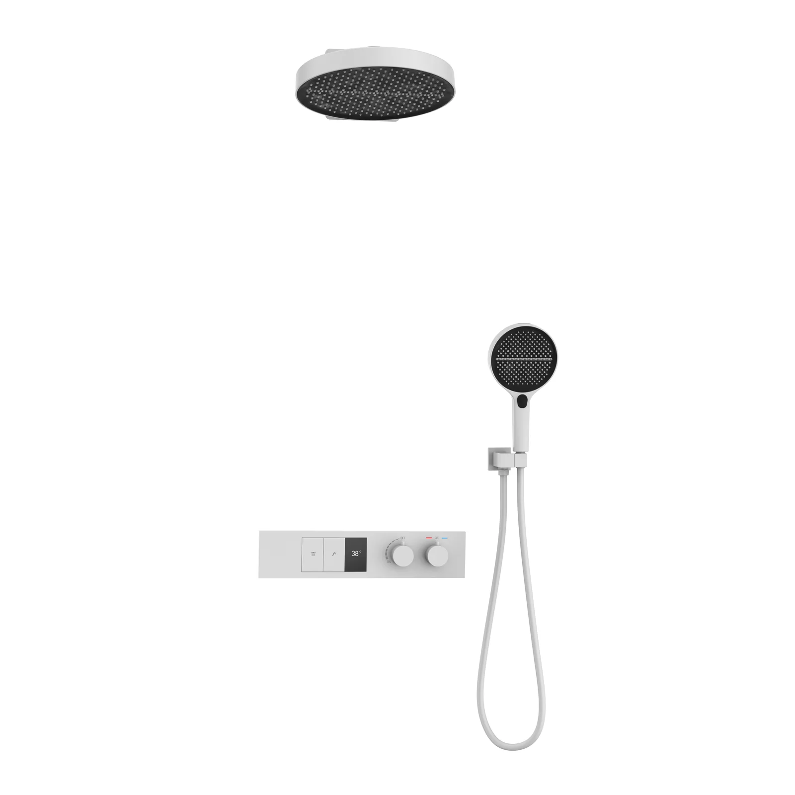 8006C-1F Concealed Shower System detail 6