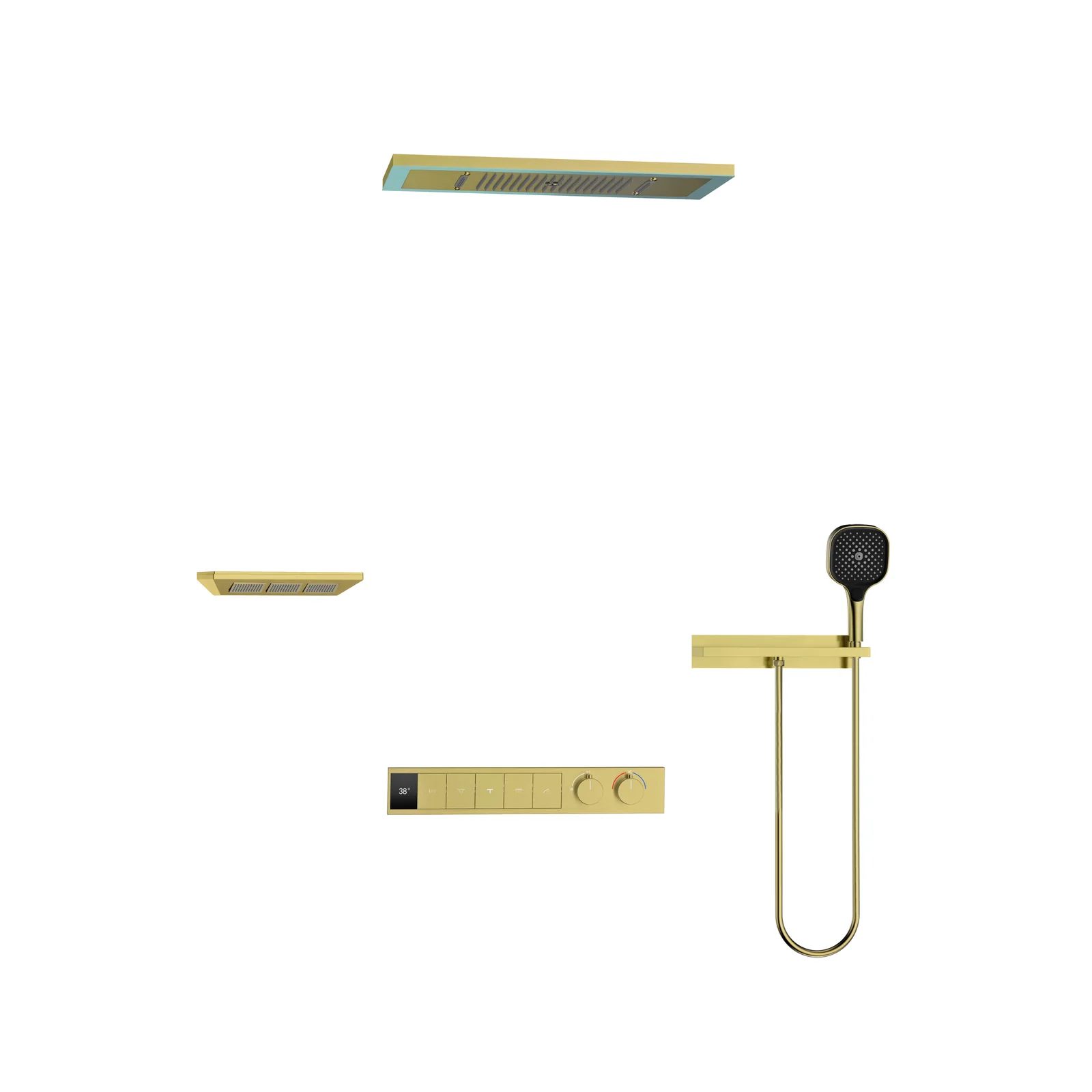 8008-1T Concealed Shower System detail 3