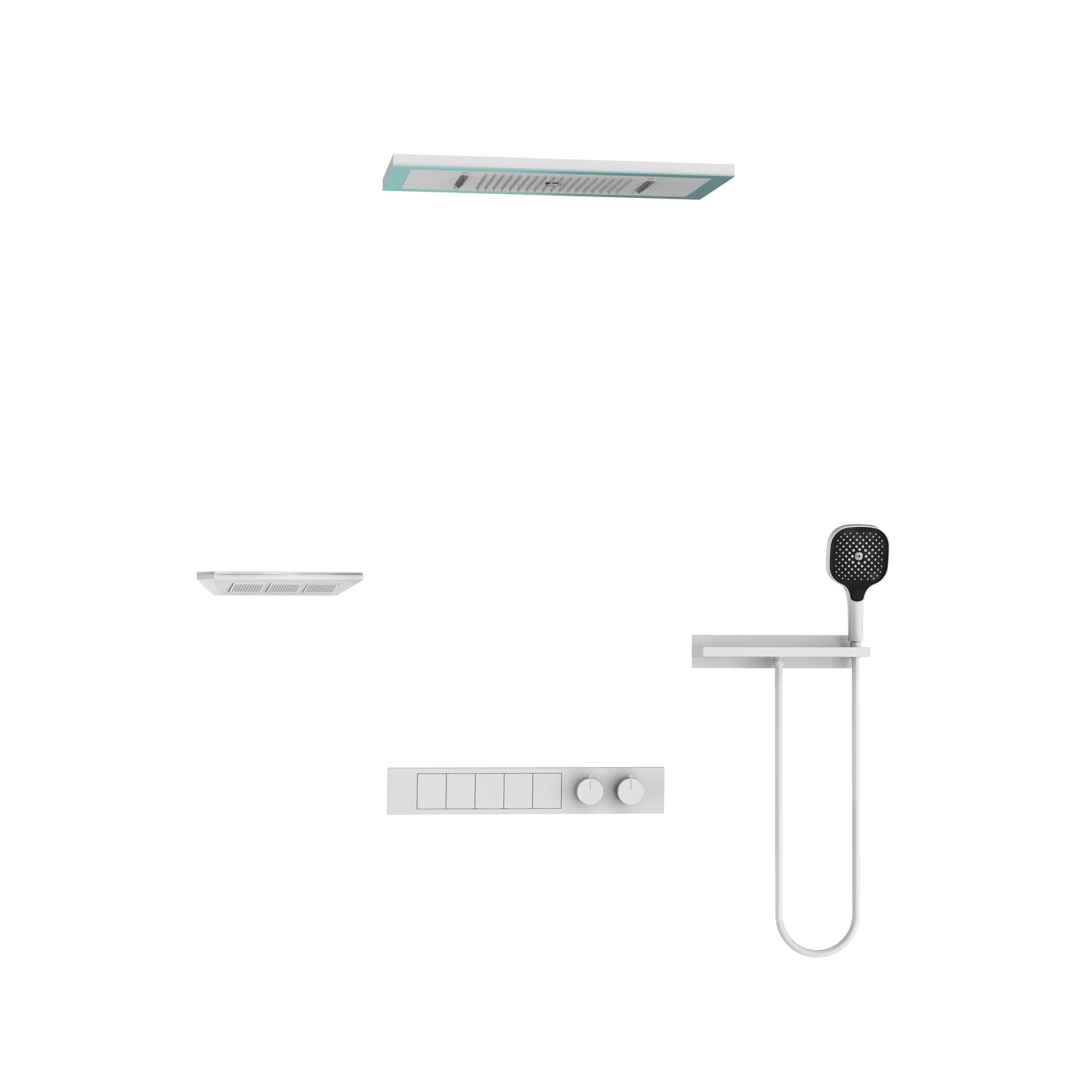 8008-1T Concealed Shower System detail 6
