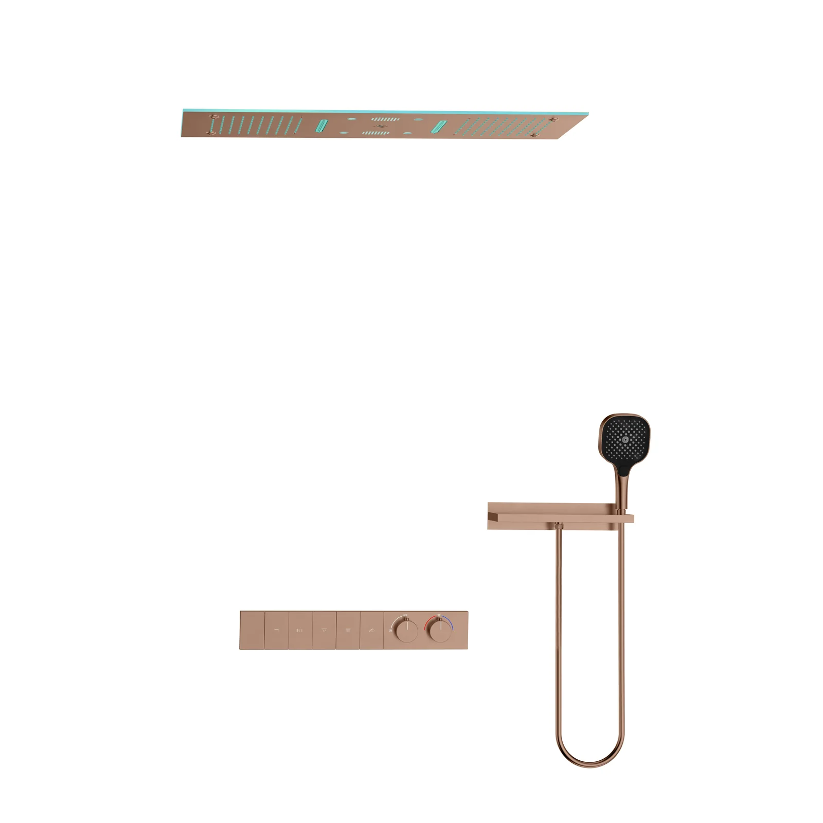 8008-2T Concealed Shower System detail 4
