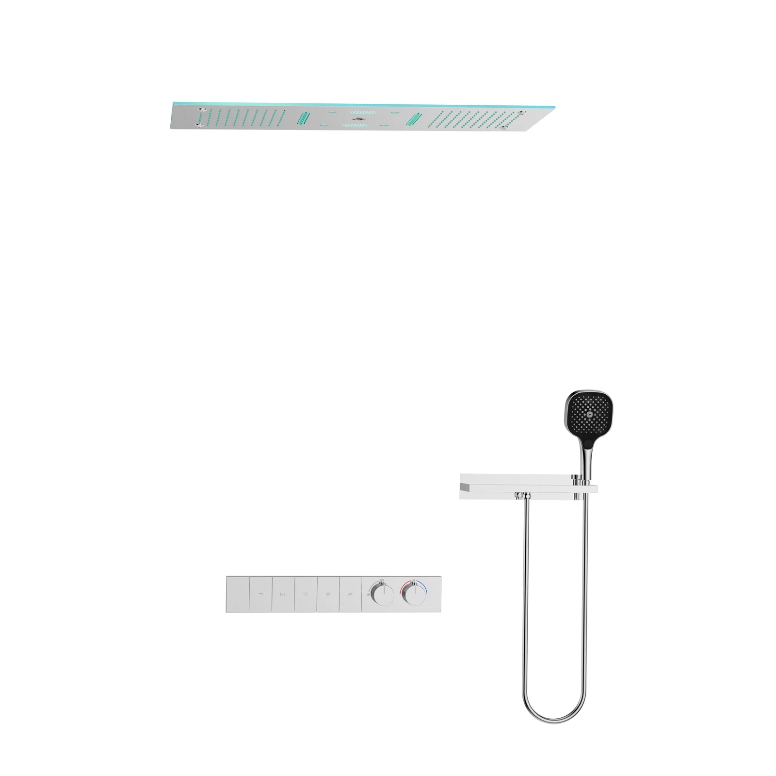 8008-2T Concealed Shower System 8008-2T