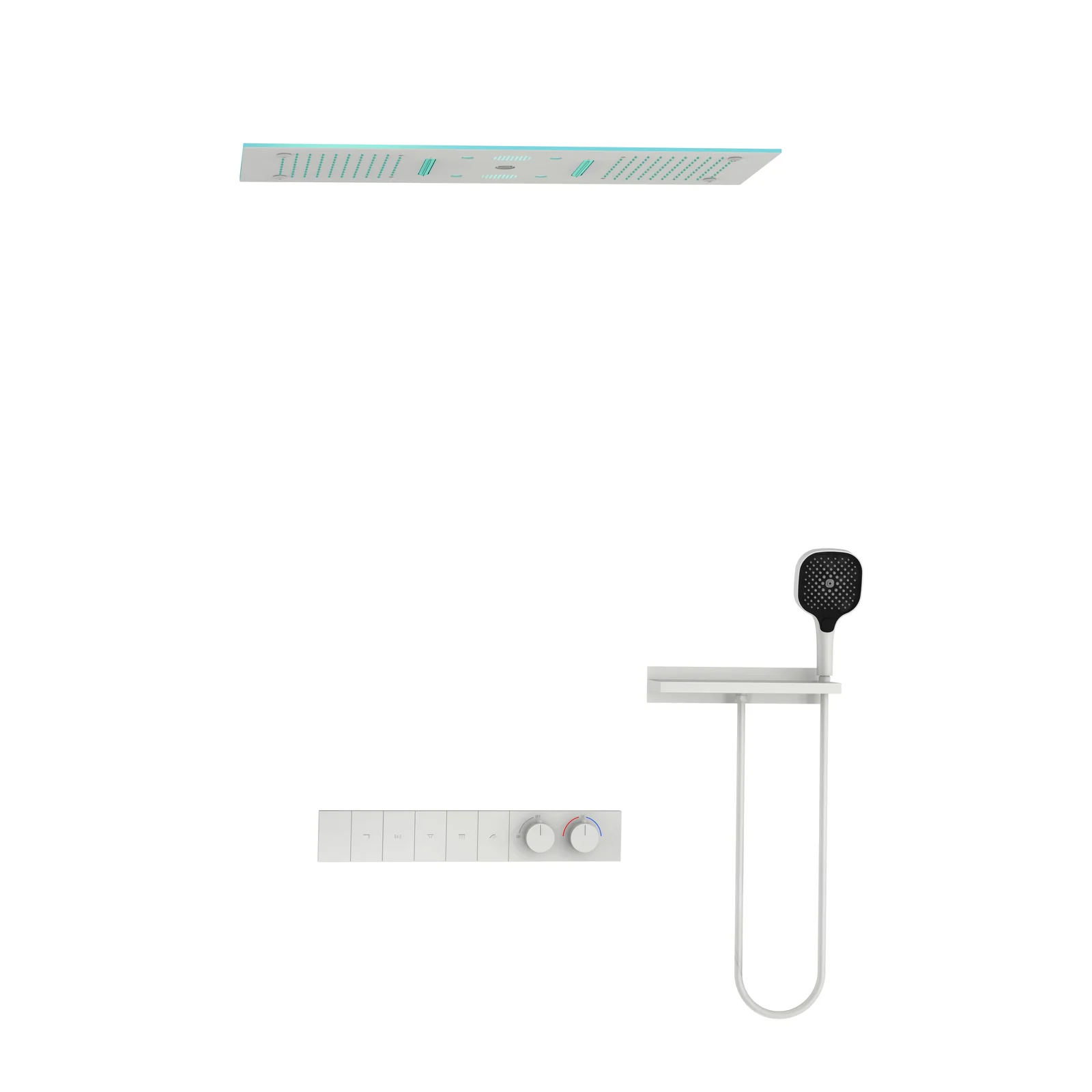 8008-2T Concealed Shower System detail 6