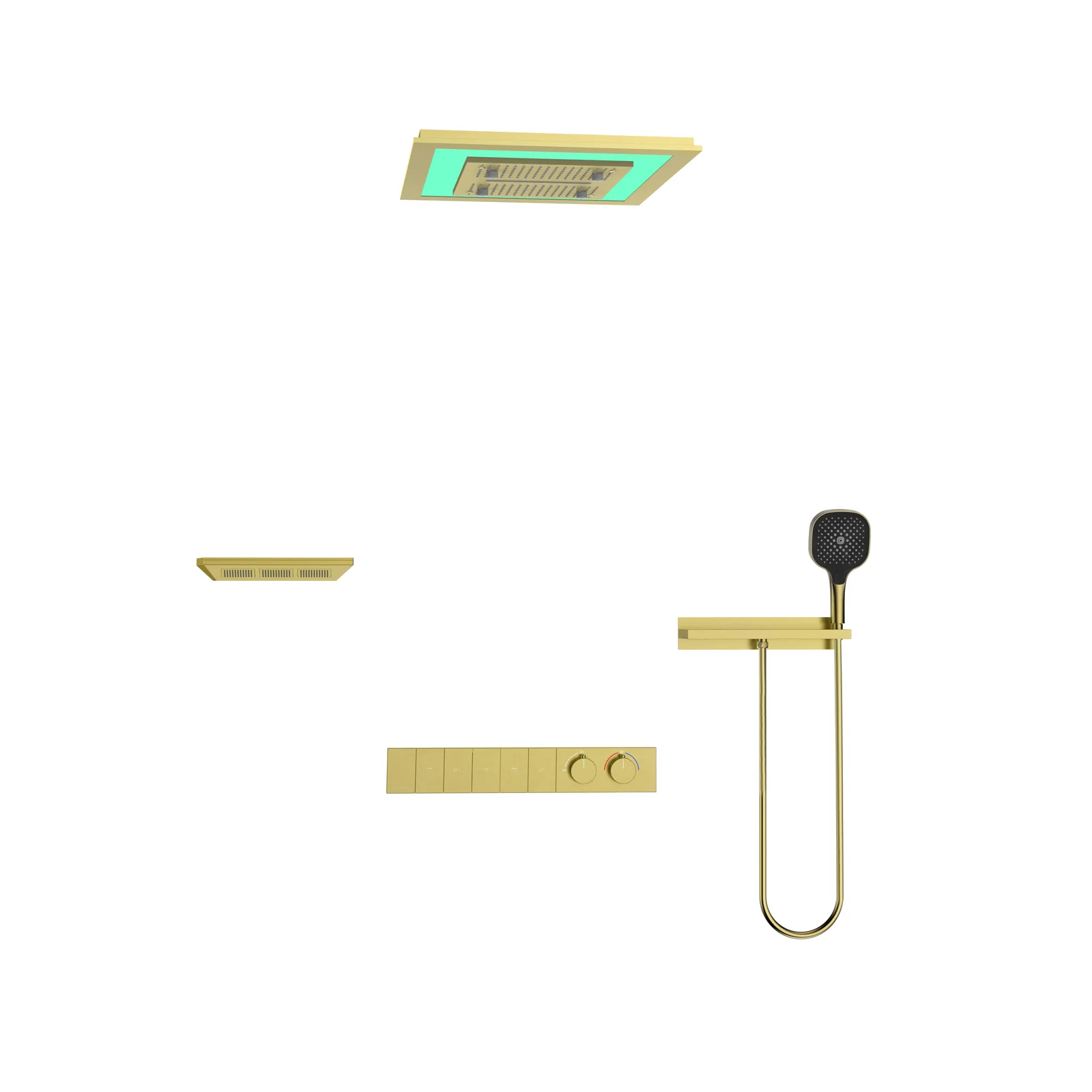 8008-3T Concealed Shower System detail 3