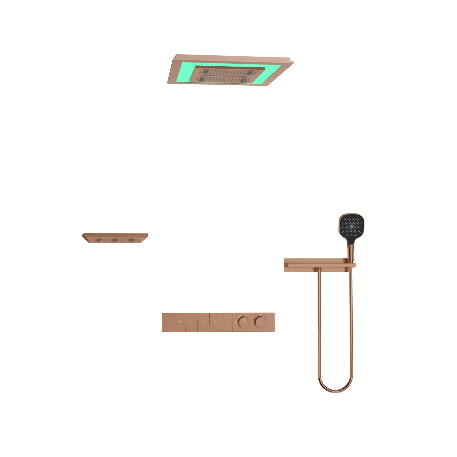 8008-3T Concealed Shower System detail 4