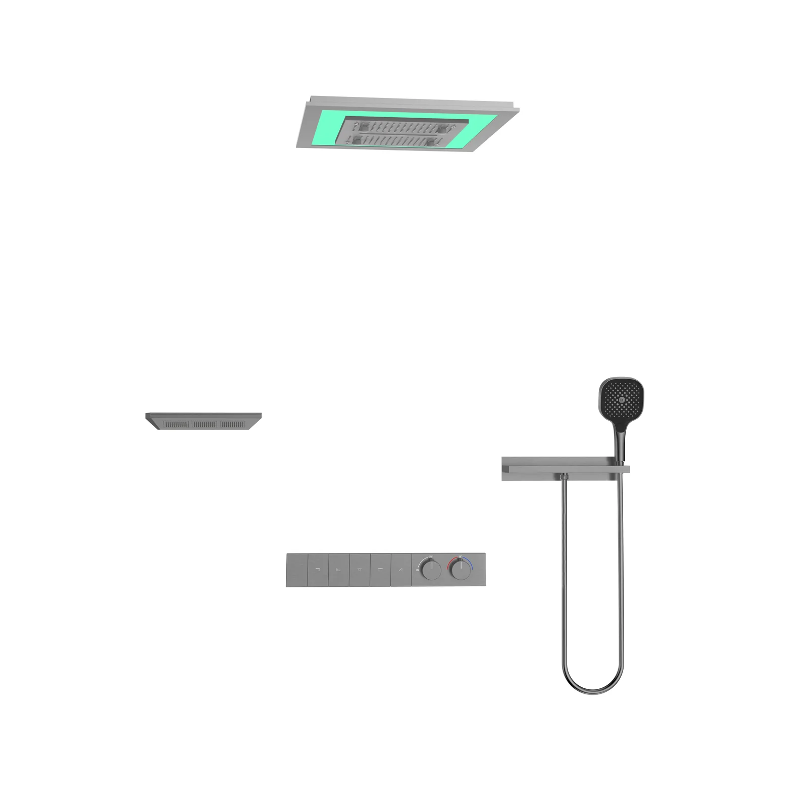 8008-3T Concealed Shower System detail 5