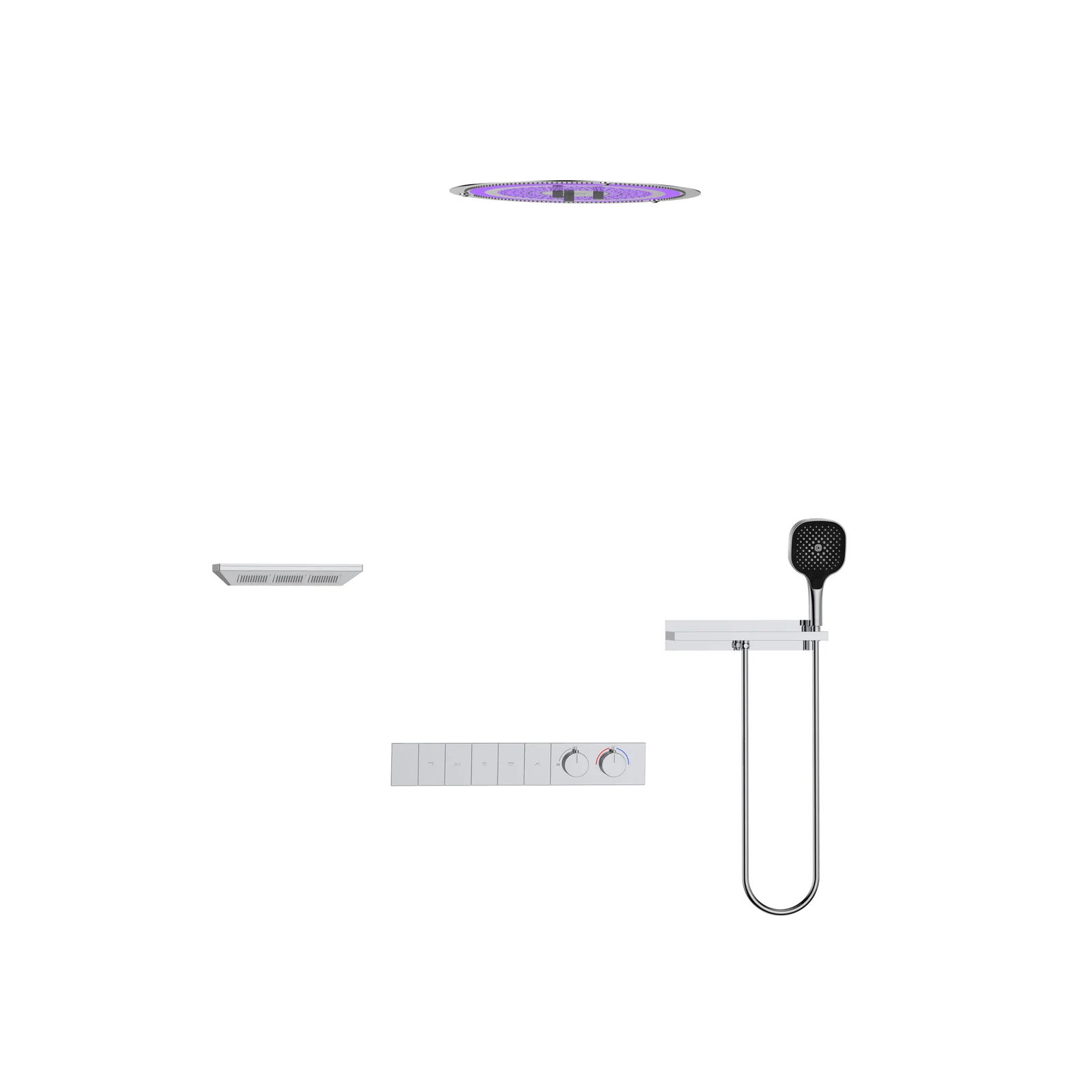 8008-4T Concealed Shower System 8008-4T