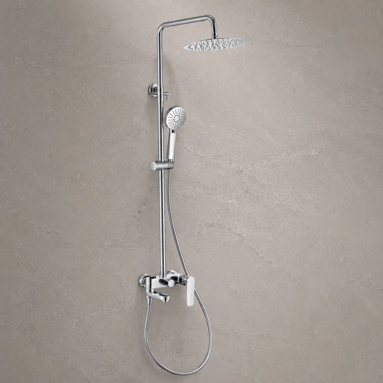 Exposed Shower System