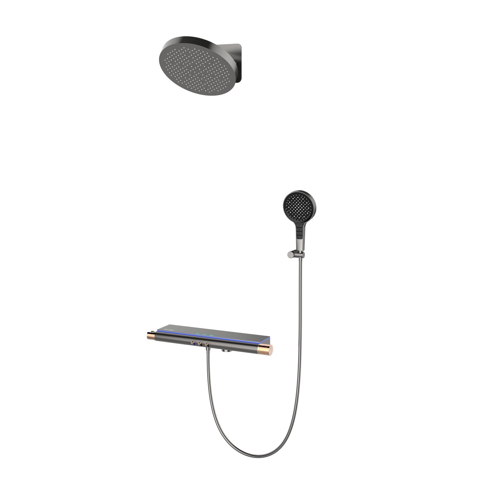 ZDA60-A Shelf Shower Mixer Set ZDA60-A