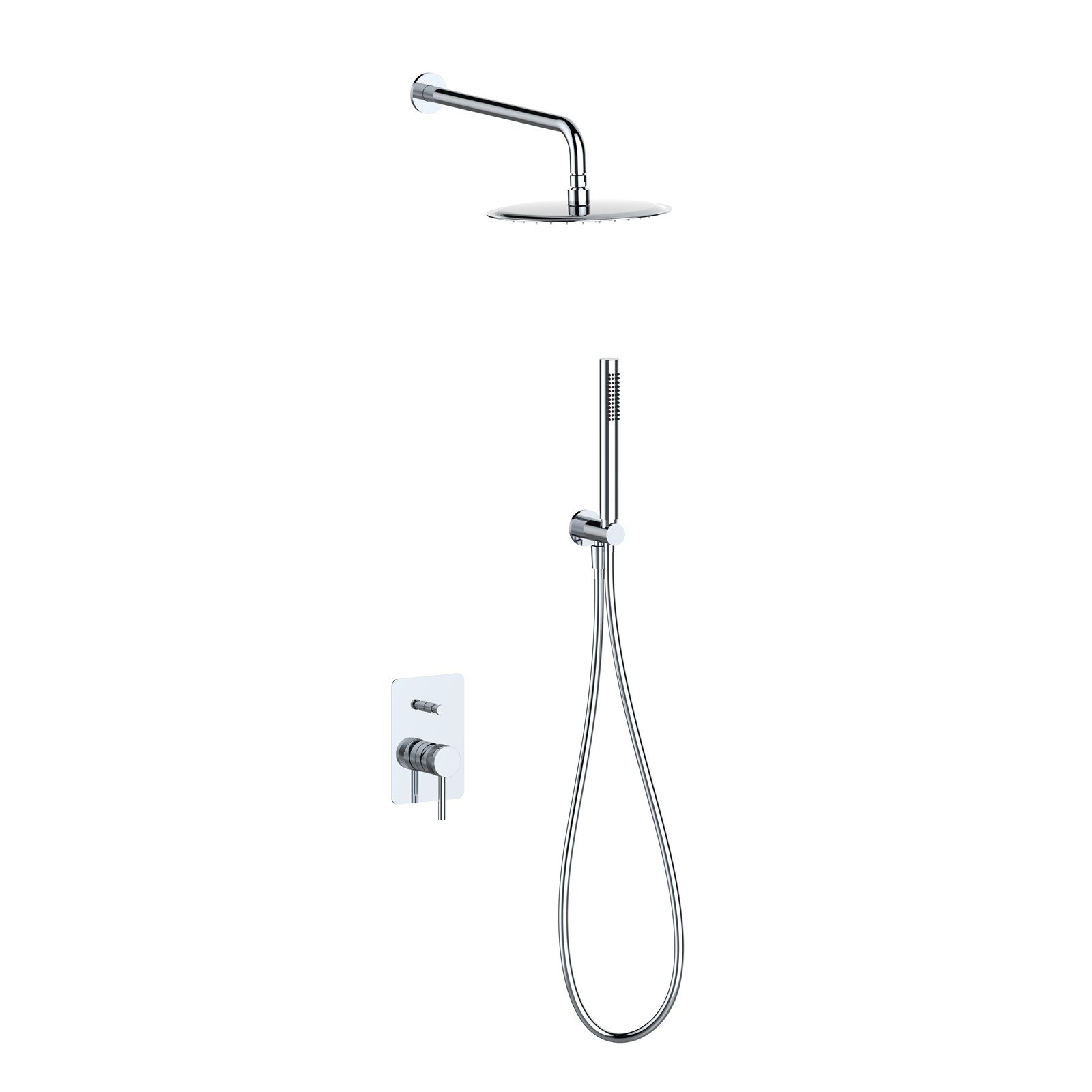 Concealed Shower System with Hand Shower GA66