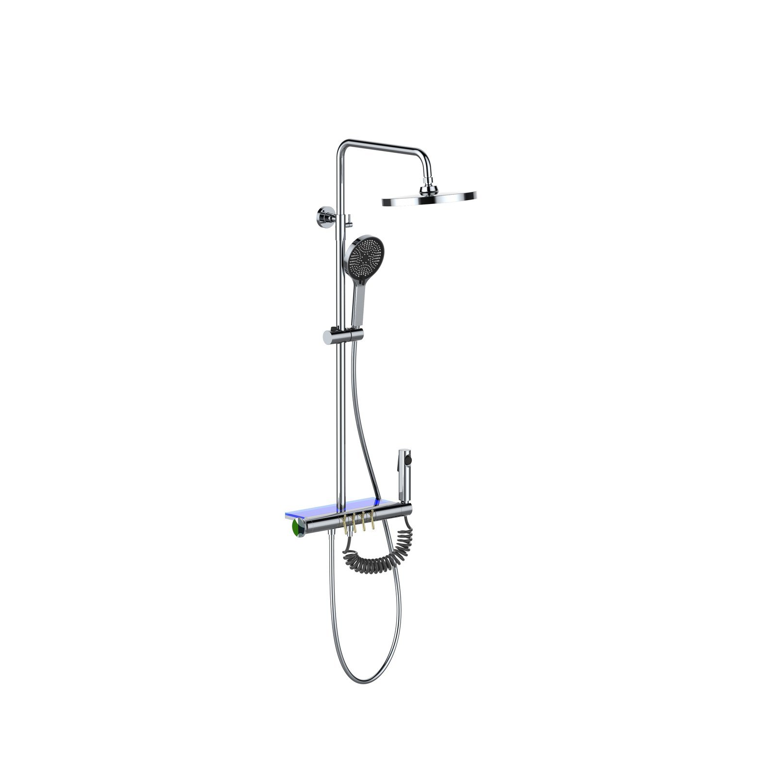 ZY37 Exposed Shelf Shower System ZY37